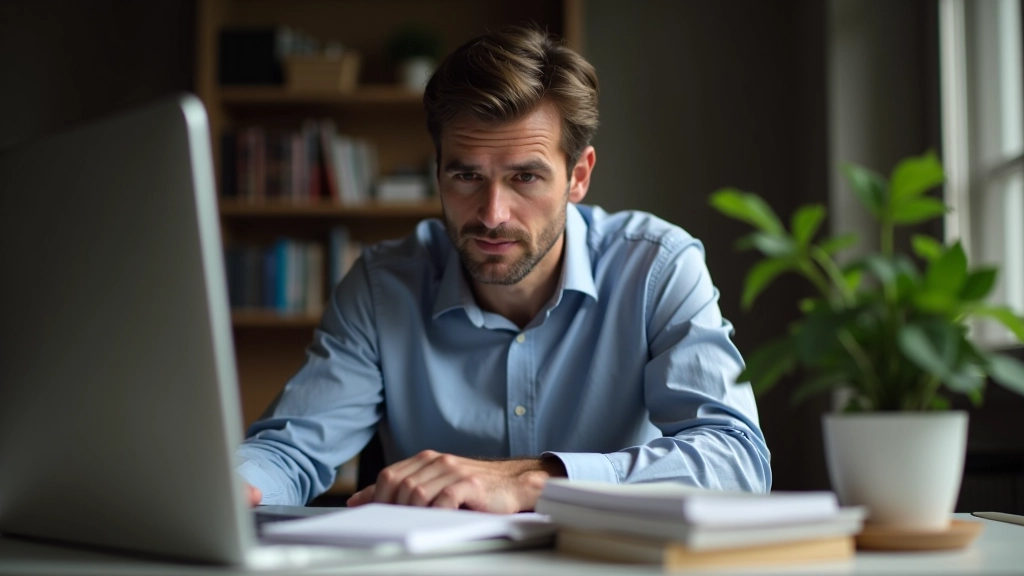 Professionnel développant des compétences